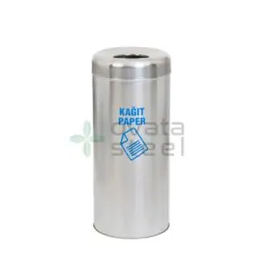 Ovata-509 Tekli Paslanmaz Sıfır Atık Kutusu